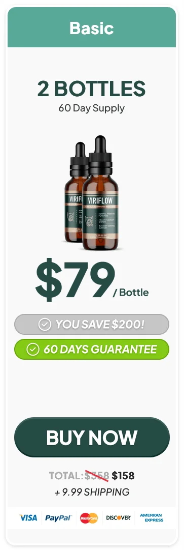 ViriFlow 2 Bottle Starter Pack for Prostate Health