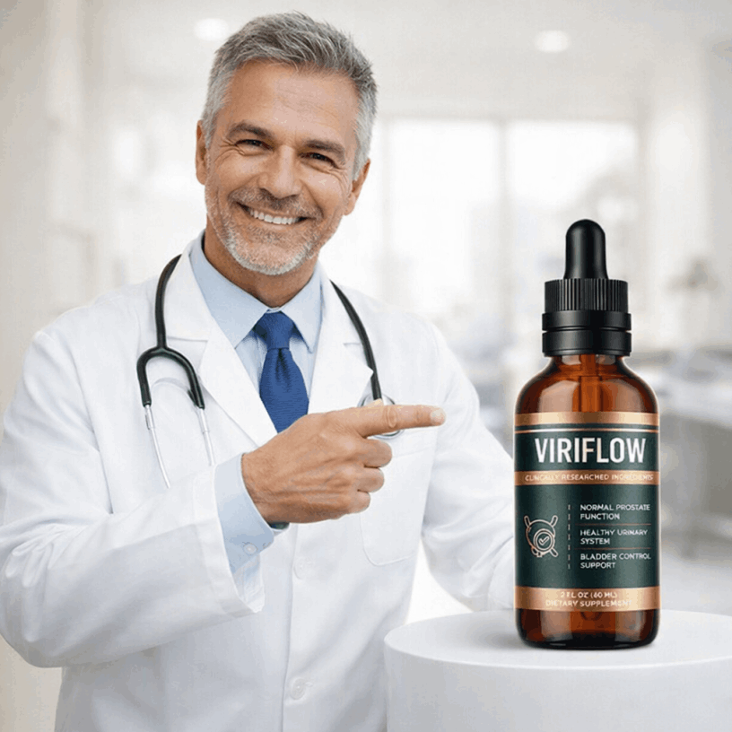ViriFlow liquid prostate formula for men over 40